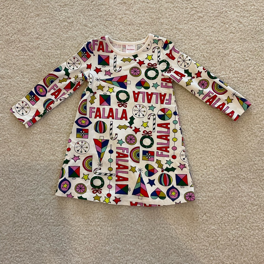 Hanna Andersson Multicolor Graphic Kids Dress